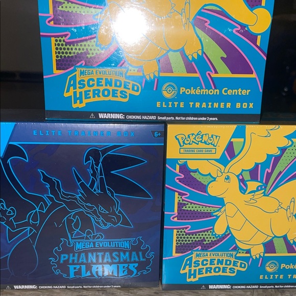2XAcended HeroesPokemon Elite Trainer Box All SEALED🔥❗️